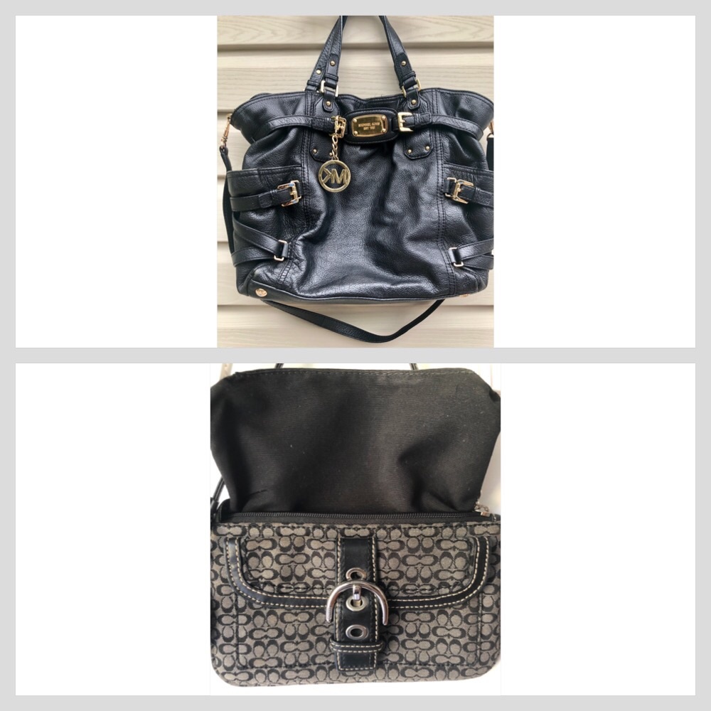 Michael Kors purse and coach wristlet (moving out sale)